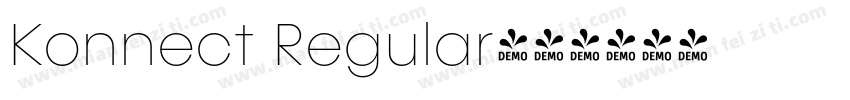 Konnect Regular字体转换